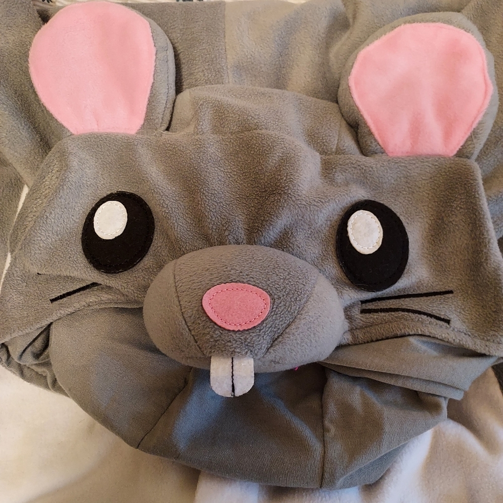 Adult Grey Mouse Rat Kigurumi Onesie